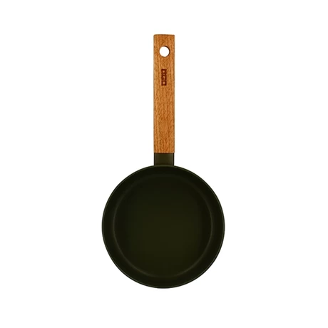 Casserole Ector Induction Aluminium RevĂȘtu Manche En Bois 16 Cm Vert â Image 5