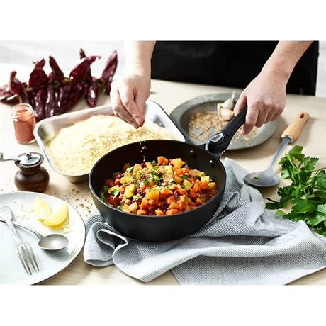 De Buyer Sauteuse 28 Cm Choc Intense Amovible – Image 2