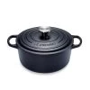 Le Creuset Cocotte Fonte Rond 24 Cm Noir