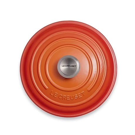 Le Creuset Cocotte Fonte Rond 26 Cm Volcanique – Image 2
