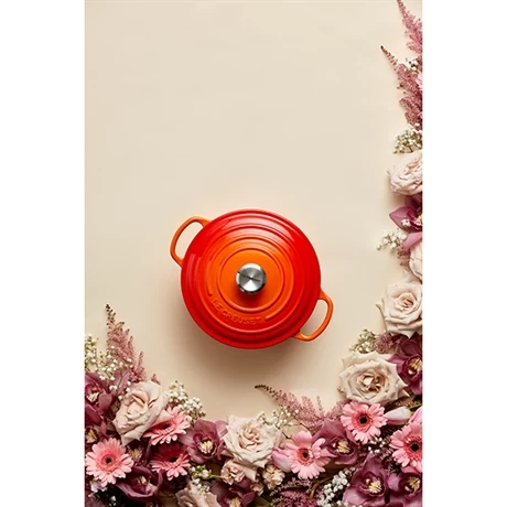 Le Creuset Cocotte Fonte Rond 26 Cm Volcanique – Image 4