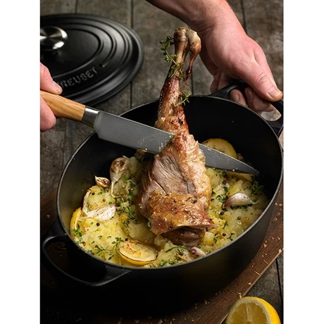 Le Creuset Cocotte Fonte Ovale 27 Cm Noir – Image 2