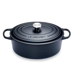 Le Creuset Cocotte Fonte Ovale 31 Cm Noir