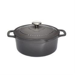 Cocotte Sublime Fonte Rond 4 L 24 Cm Grise