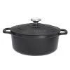 Cocotte Sublime Fonte Rond 6,1 L 28 Cm Noir