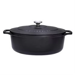 Cocotte Sublime Fonte Ovale 5 L 29 Cm Noir