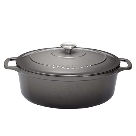 Cocotte Sublime Fonte Ovale 6 L 31 Cm Grise