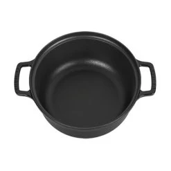 Invicta Cocotte Bistrot Noir 2 à 4 Personnes 20 Cm