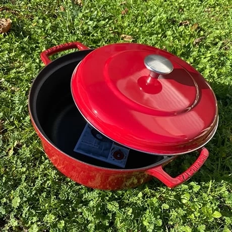 Invicta Cocotte Bistrot Rouge 28 Cm – Image 4