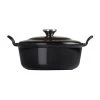 Le Creuset Cocotte Fonte Ronde Plume 24 Cm 2,4 L Noir