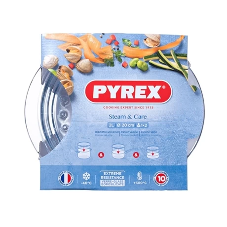 Panier Vapeur En Verre 24 Cm Classic Pyrex – Image 2