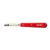 Opinel Eplucheur Microdenté Lame Inox 6 Cm Coloris Rouge