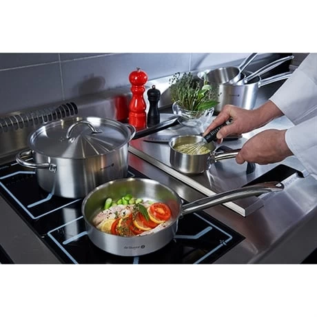 De Buyer Sauteuse Bord Droit Inox 28 Cm Prim'Appety – Image 2
