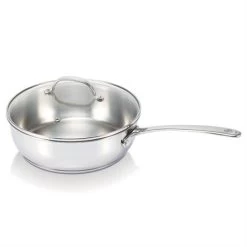 BEKA Sauteuse Inox Avec Couvercle 24 Cm Belvia