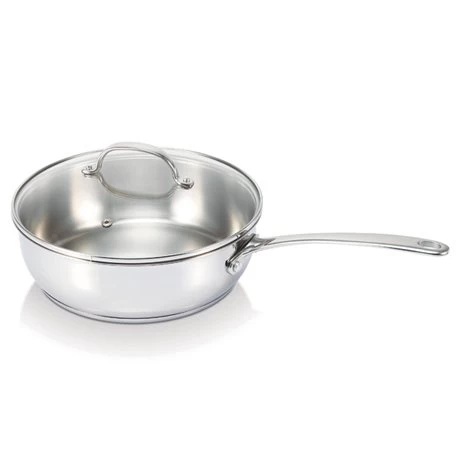 BEKA Sauteuse Inox Avec Couvercle 24 Cm Belvia
