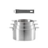 Set De 3 Casseroles Strate 16 à 20 Cm Avec Poignée Mutine Grise