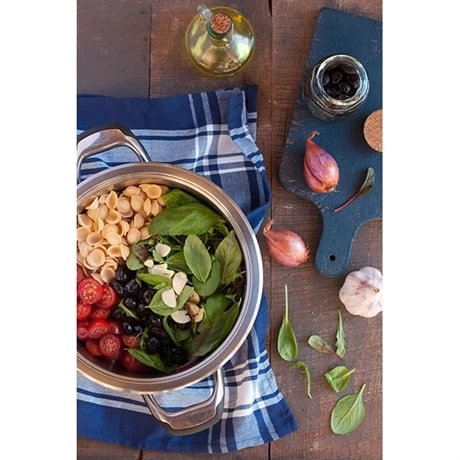 Lot Faitout Basse Température Et Insert Cuit Vapeur 24cm – Image 2