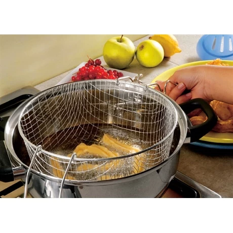 Lot Friteuse Traditionnelle, Coupe-frites Et Araignée à Friture – Image 5