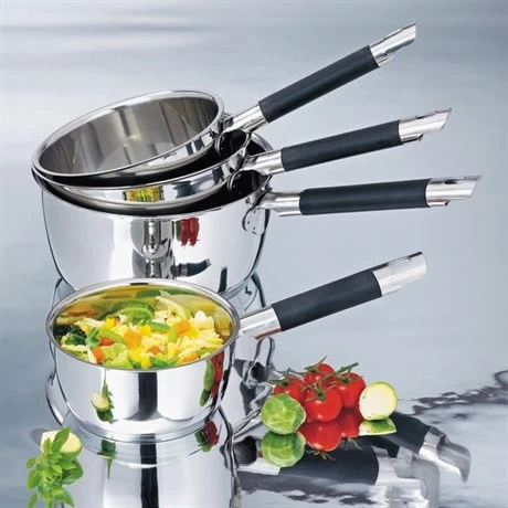 Set De 4 Casseroles Inox Rapid Cook 14 à 20 Cm – Image 2