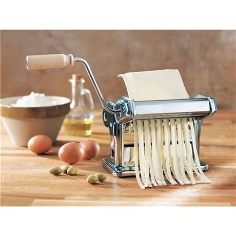 Imperia Machine à Pâtes Fraîches Acier Chromé – Image 2