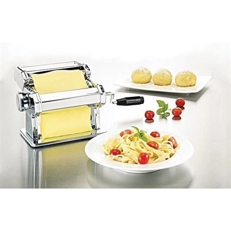 Lot Machine à Pâtes + Doseur à Spaghettis En Inox – Image 4