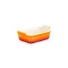 Le Creuset Plat Rectangulaire Céramique 19 Cm Volcanique