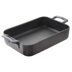 Plat Rectangulaire Belle Cuisine Effet Fonte 30 Cm