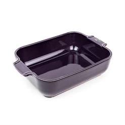 Peugeot Plat Rectangulaire Aubergine 25 Cm