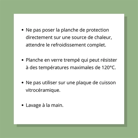 Planche Multifonction En Verre 40 Cm – Image 3