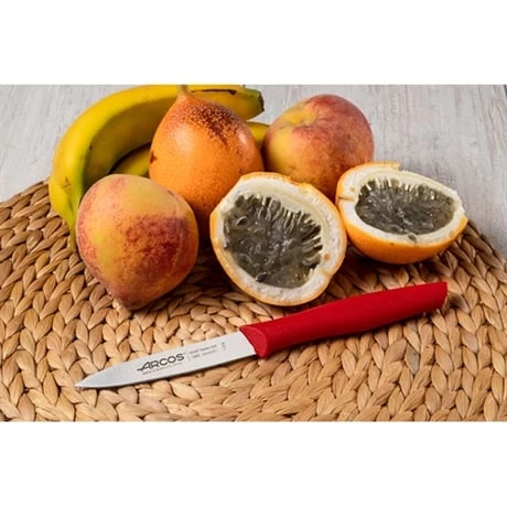 Set 3 Couteaux D'office Nova Coloris Rouge – Image 3