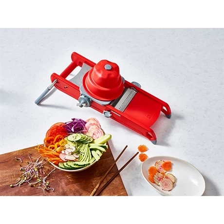 De Buyer Mandoline Swing Plus Rouge – Image 4