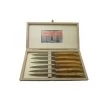 Coffret 6 Couteaux Laguiole Stand Up Bois Naturel