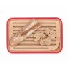 Planche à Pain En Bambou Rouge 28 Cm