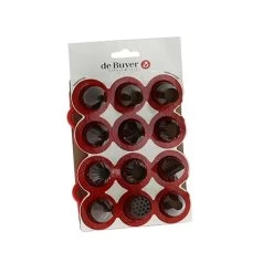 De Buyer Coffret 12 Douilles Tritan Mix Avec Support