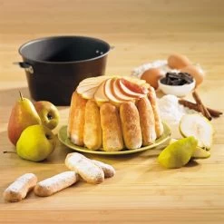 Moule Ă Charlotte Acier RevĂȘtu AntiadhĂ©rent 18 Cm