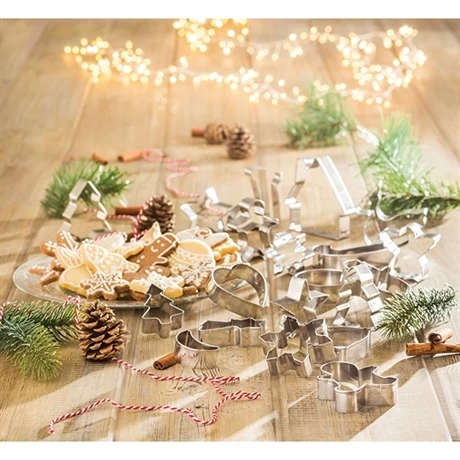 Set De 20 Emporte-pièces De Noël En Inox – Image 2