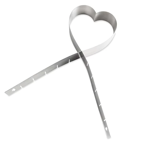 Cadre Extensible Coeur En Inox 14 -26 Cm – Image 4