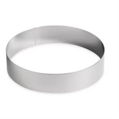 Cercle à Vacherin Inox 28 Cm