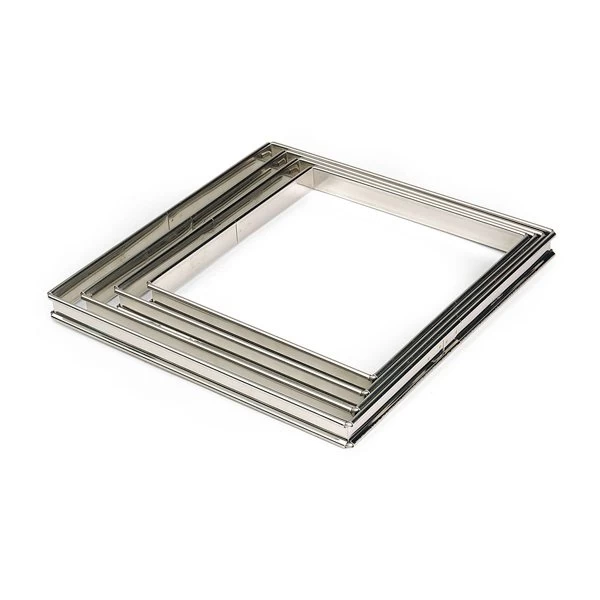 Cadre Carré à Tarte Et Flan 20 Cm