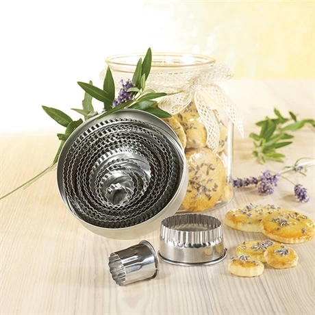 Lot 2 Boîtes De 14 Découpoirs Ronds Lisses Et Cannelés 2 à 11 Cm – Image 3