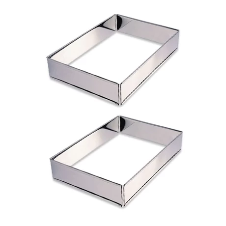 Lot 2 Rectangles à Gâteaux Extensibles