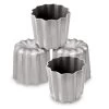 Lot 4 Moules Canelés En Aluminium Revêtu