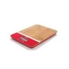 Balance De Cuisine Bambou Rouge Rectangulaire