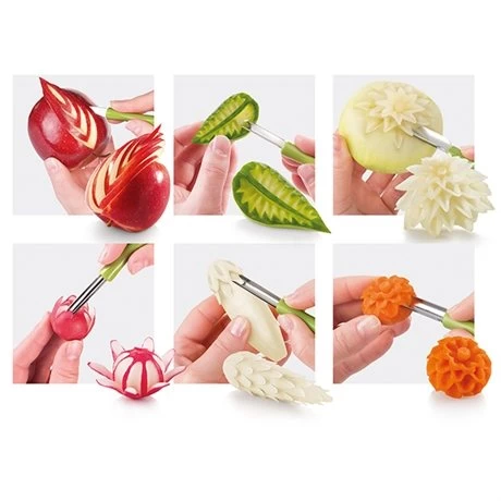 Set à Sculpter Pour Fruits Et Légumes Presto Carving – Image 4