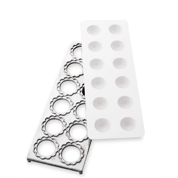 Plaque 12 Raviolis Ronds