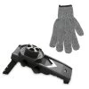 Lot Mandoline V 5 Lames Et Gant Contre Les Coupures