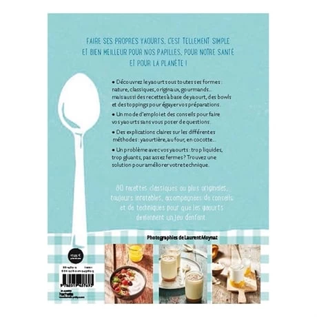 Lot Yaourtière + Ferments + Arômes Vanille Et Framboise + Livre Recettes – Image 5