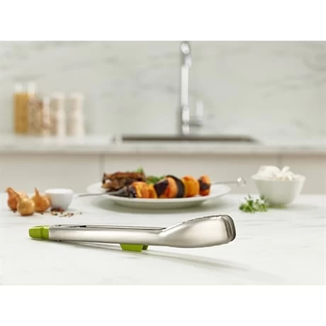 Joseph Joseph Pince De Cuisine Inox Verrouillable Avec Supports Intégrés Elevate Steel 31,5 Cm – Image 4