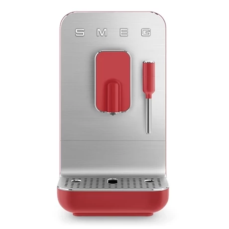 Smeg Machine à Café Avec Broyeur Et Buse Vapeur 1350 W BCC02RDMEU Rouge – Image 2
