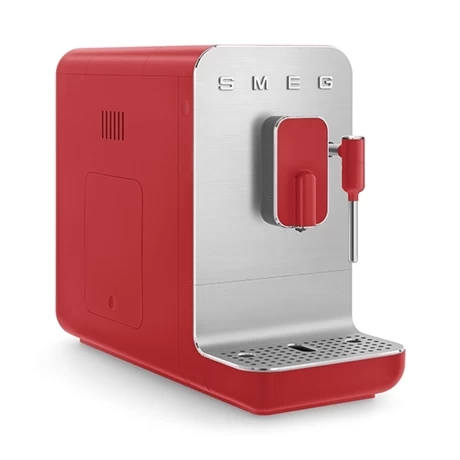 Smeg Machine à Café Avec Broyeur Et Buse Vapeur 1350 W BCC02RDMEU Rouge – Image 4